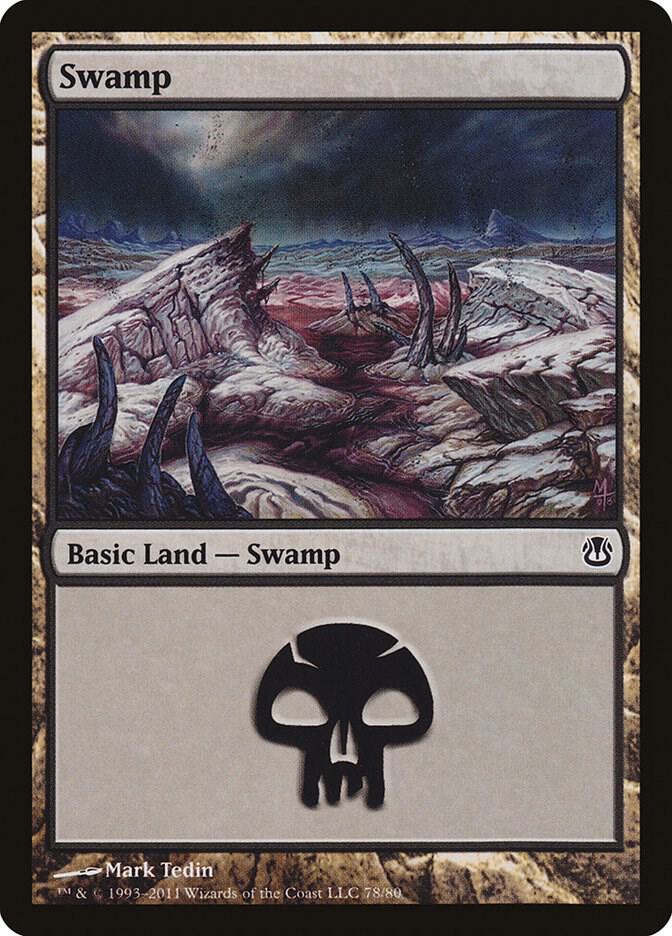 Swamp 78/80 (Duel Decks: Ajani vs. Nicol Bolas)  | Good Games Modbury