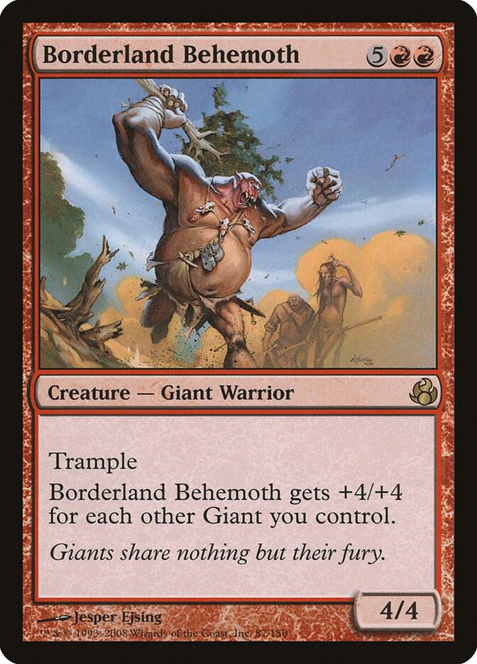Borderland Behemoth 87/150 (Morningtide)  | Good Games Modbury