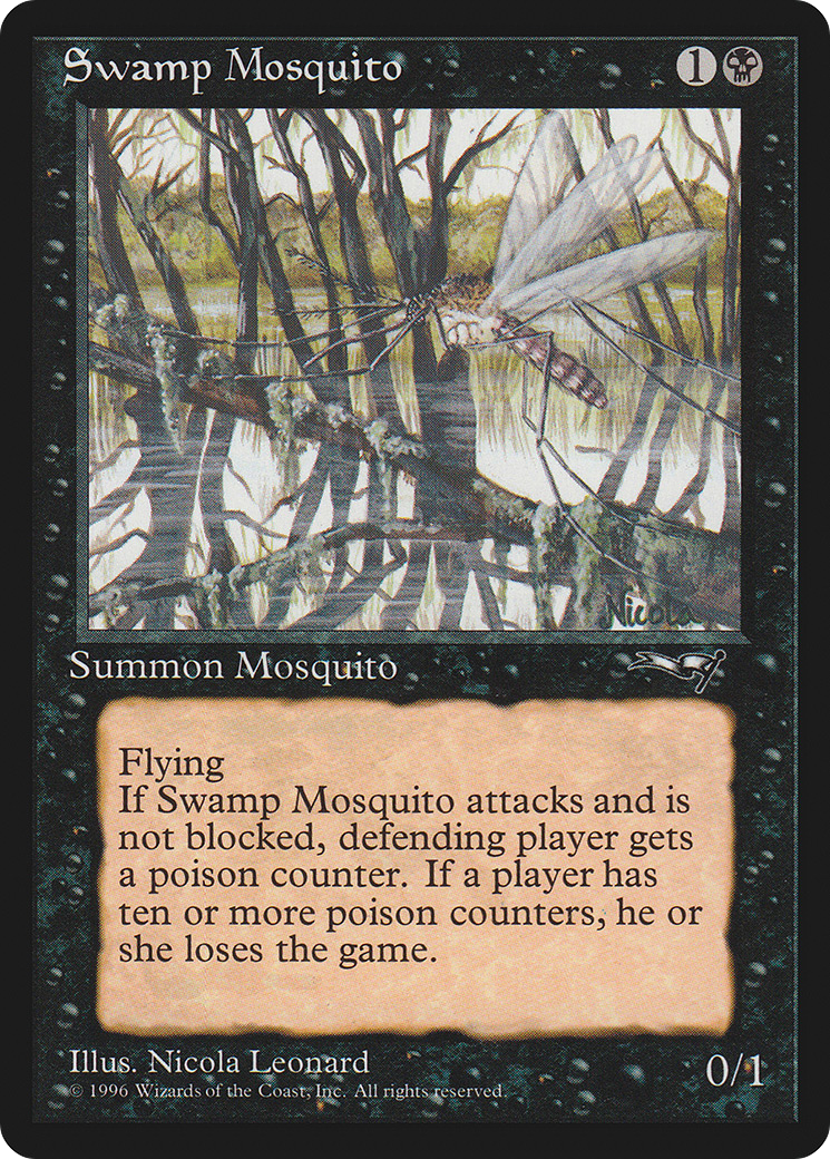 Swamp Mosquito (Facing Side) [Alliances] | Good Games Modbury