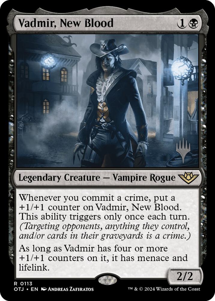 Vadmir New Blood 113 (Promo Pack: Outlaws of Thunder Junction)  - Foil | Good Games Modbury