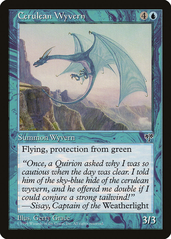 Cerulean Wyvern 57/350 (Mirage)  | Good Games Modbury