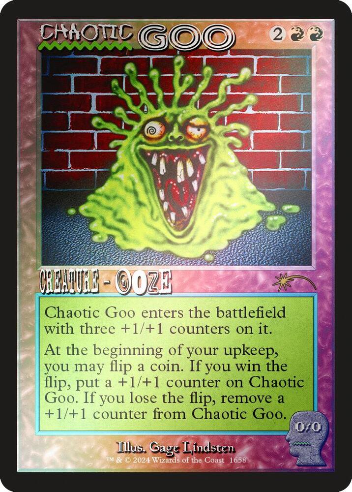 Chaotic Goo (dupe) 1658 (Secret Lair Drop Series)  - Showcase Rainbow Foil | Good Games Modbury