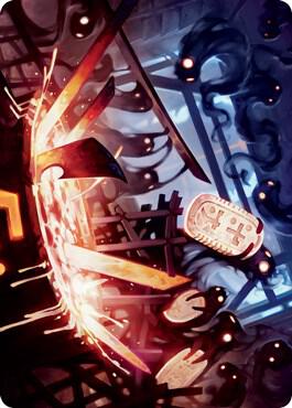 Smoke Spirits Aid Art Card 41 (Art Series: Kamigawa: Neon Dynasty)  | Good Games Modbury