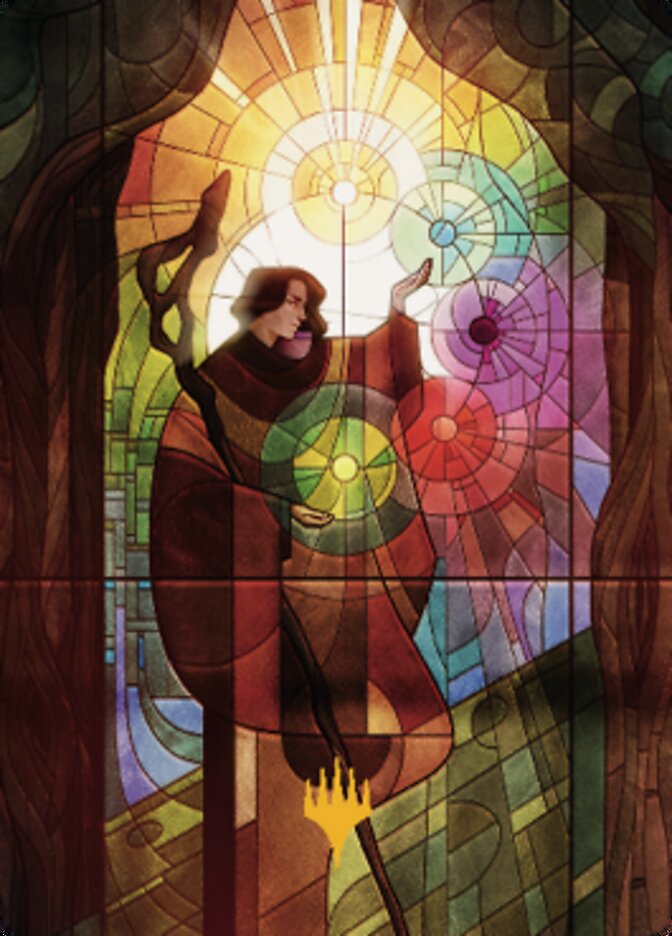 Jodah, the Unifier Art Card (Gold-Stamped Signature) [Dominaria United Art Series] | Good Games Modbury