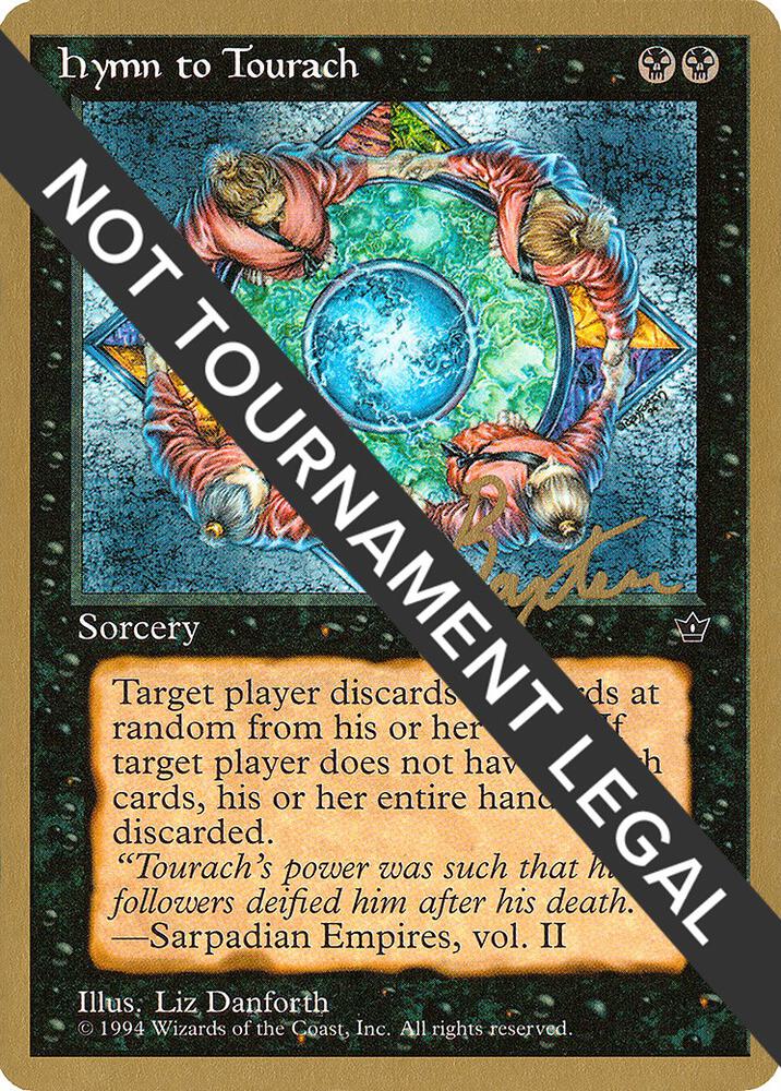 Hymn to Tourach Circle 1996 George Baxter FEM gb38b/308 (World Championship Decks)  | Good Games Modbury