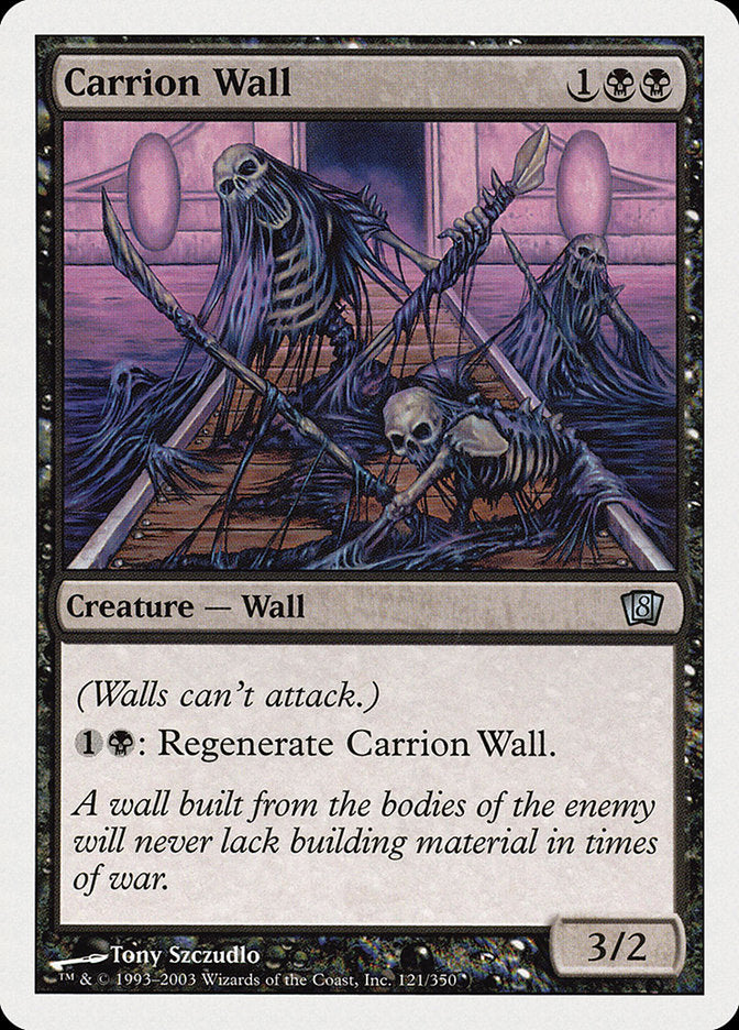 Carrion Wall 121/350 (8th Edition)  | Good Games Modbury