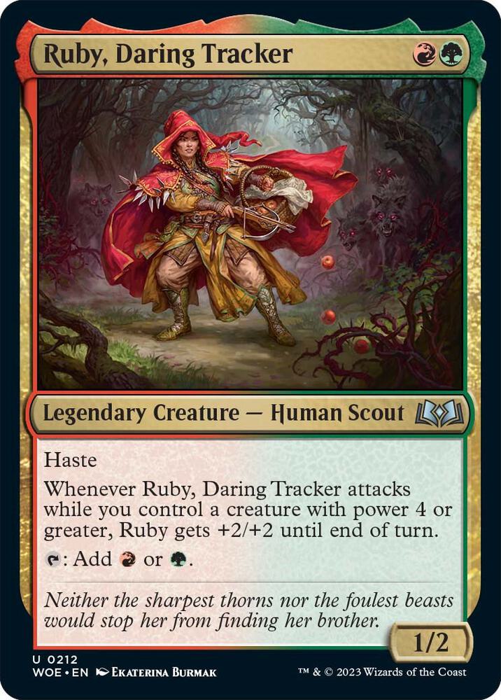 Ruby, Daring Tracker 212/276 (Wilds of Eldraine)  | Good Games Modbury