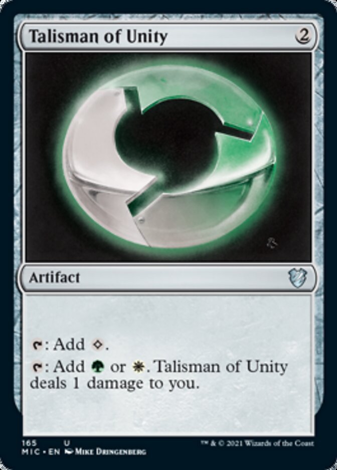 Talisman of Unity [Innistrad: Midnight Hunt Commander] | Good Games Modbury