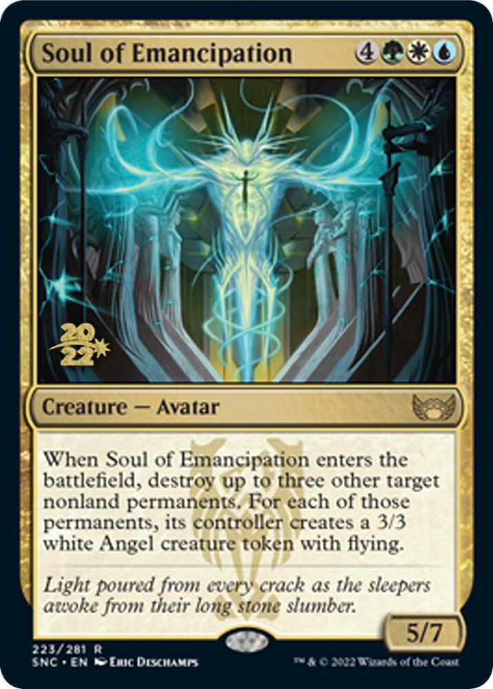 Soul of Emancipation 223s/161 (Prerelease Cards)  - Foil | Good Games Modbury
