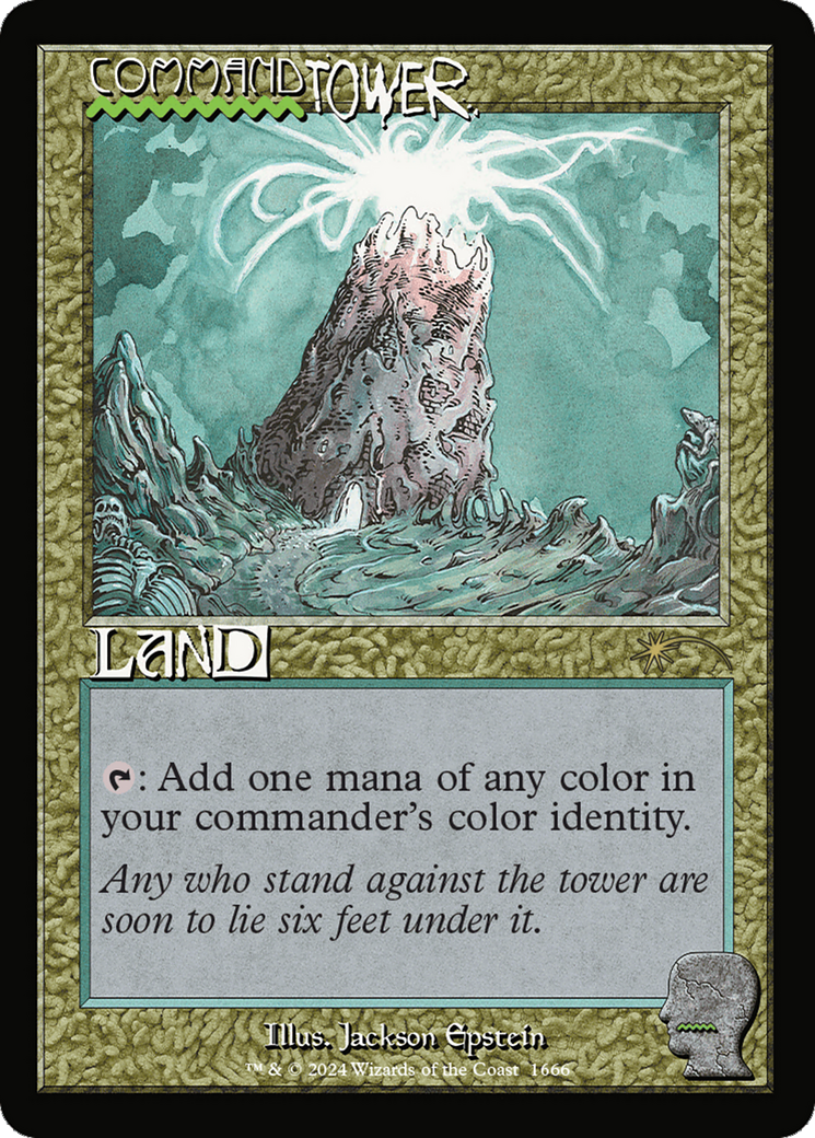 Command Tower (1666) (Rainbow Foil) [Secret Lair Drop Series] | Good Games Modbury