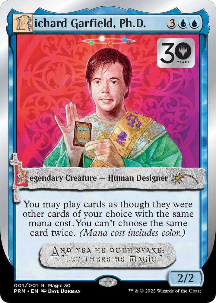 Richard Garfield PhD 1★/5 (30th Anniversary Promos)  | Good Games Modbury