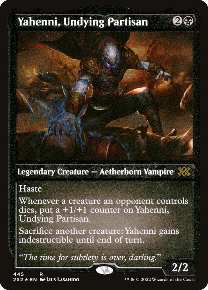 Yahenni Undying Partisan Foil Etched 445 (Double Masters 2022)  - Foil | Good Games Modbury