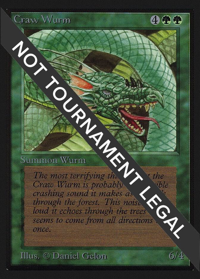 Craw Wurm CE 191/302 (Collector's Edition)  | Good Games Modbury