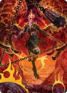 Zariel Archduke of Avernus Art Card 77 (Art Series: Adventures in the Forgotten Realms)  | Good Games Modbury