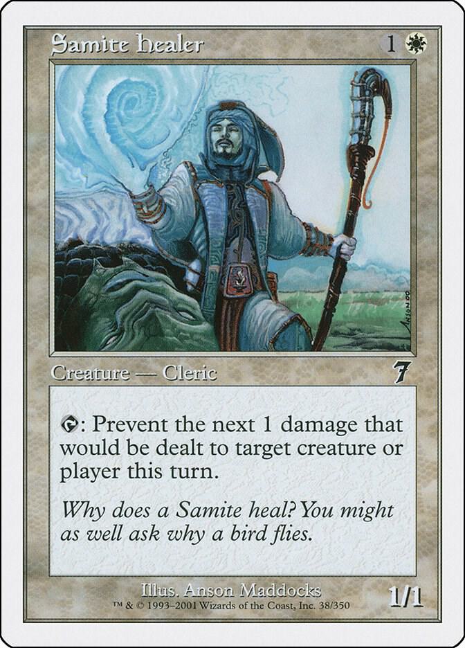 Samite Healer 38 (7th Edition)  | Good Games Modbury
