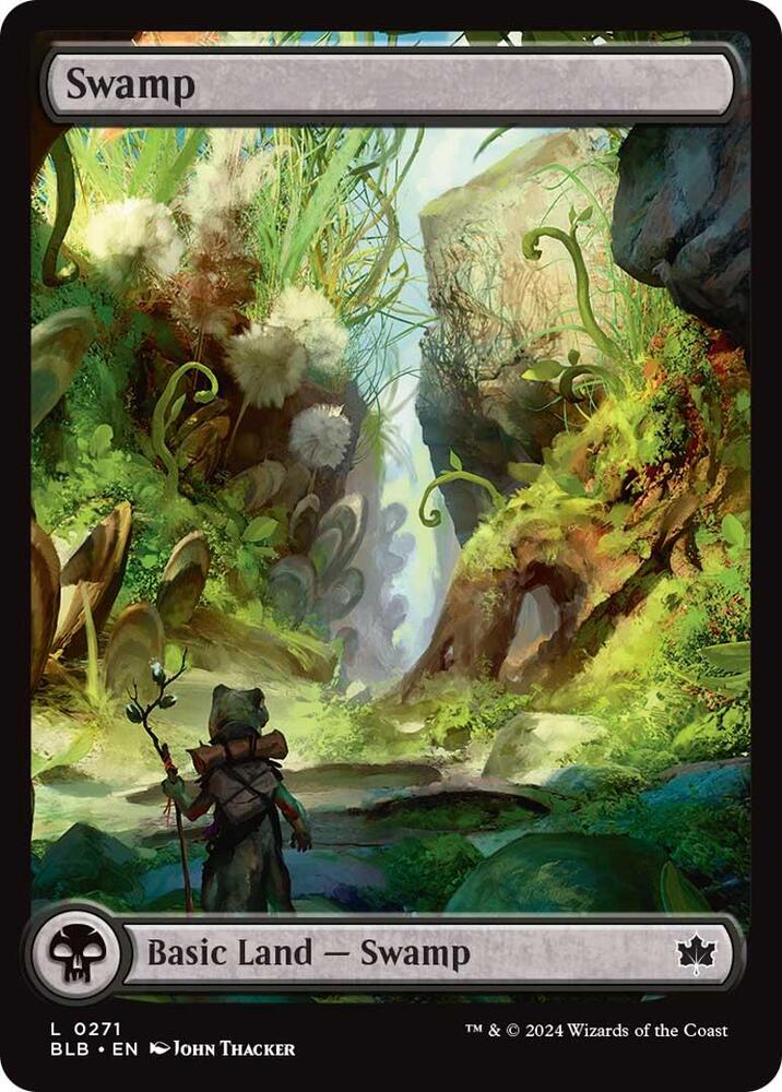 Swamp 271 (Bloomburrow)  - Foil | Good Games Modbury