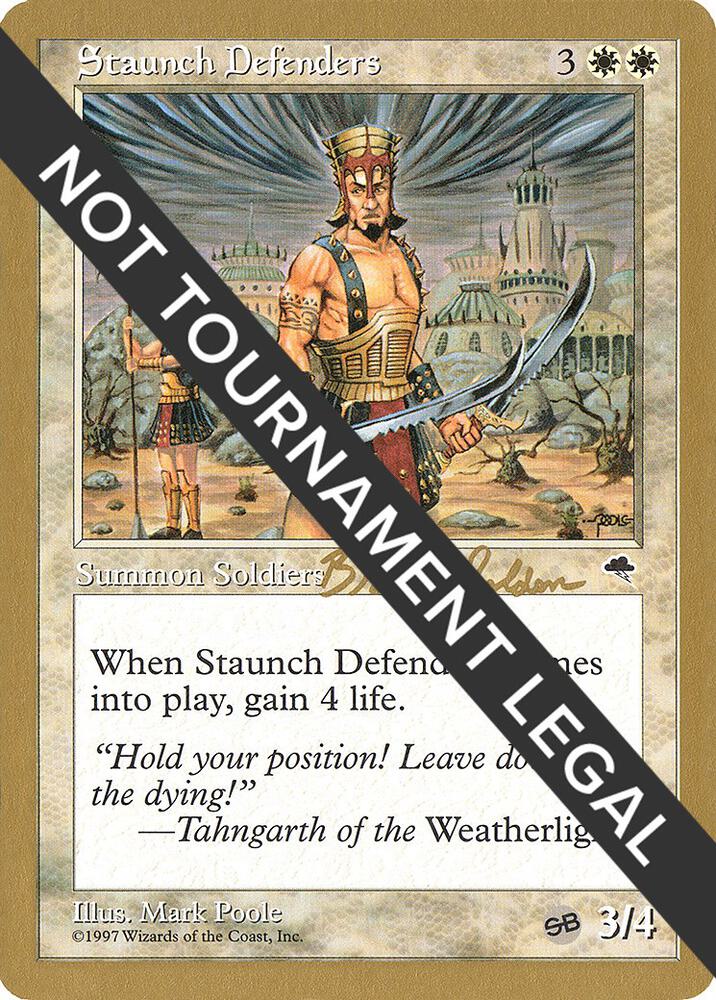 Staunch Defenders 1998 Brian Selden TMP SB bs49sb/117 (World Championship Decks)  | Good Games Modbury