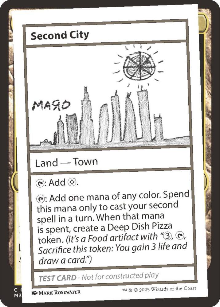 Second City  (Un-Known Event Playtest Cards)  | Good Games Modbury