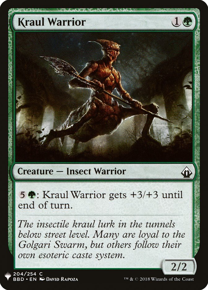 Kraul Warrior [Mystery Booster] | Good Games Modbury