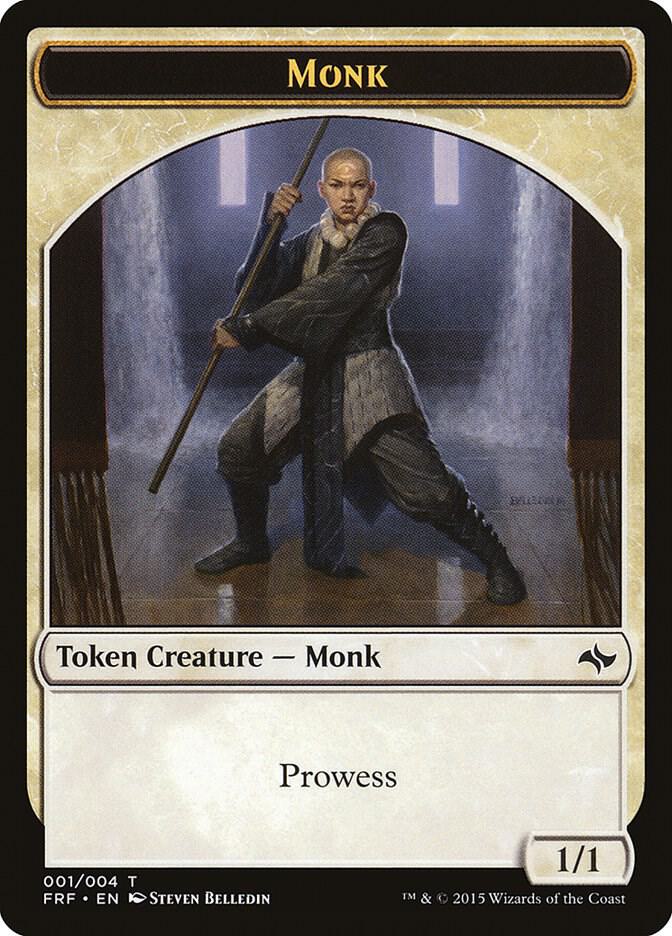Monk Token 1/4 (Fate Reforged)  | Good Games Modbury
