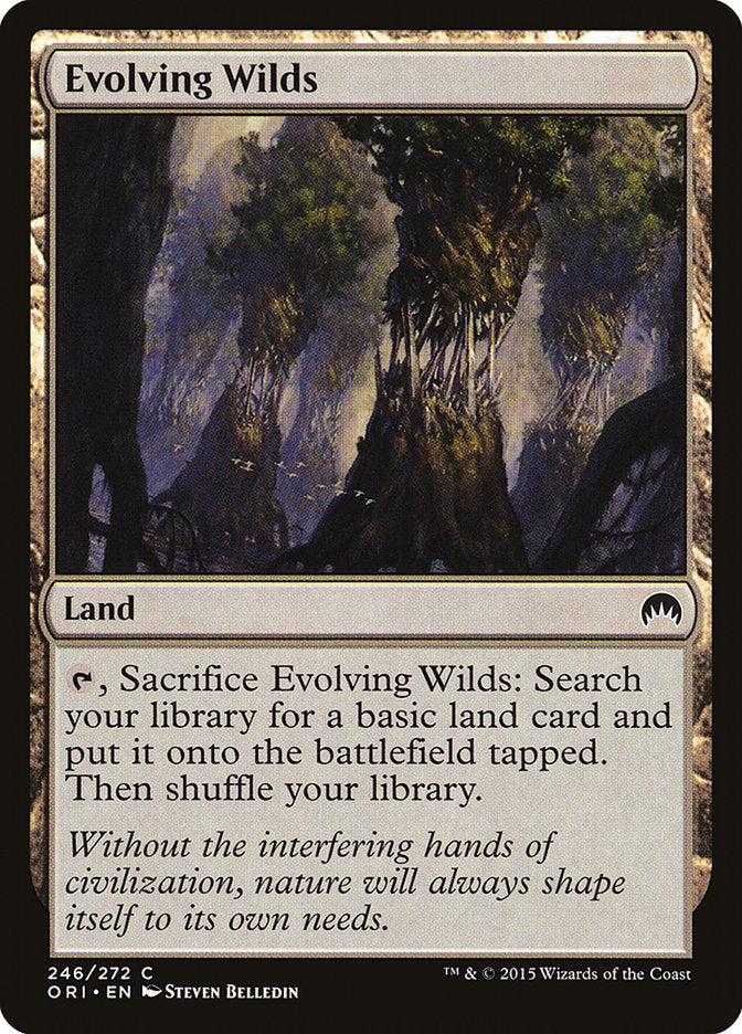 Evolving Wilds [Magic Origins] | Good Games Modbury