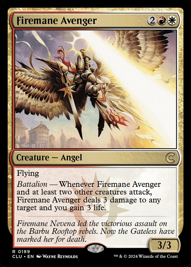 Firemane Avenger 189/284 (Ravnica: Clue Edition)  | Good Games Modbury