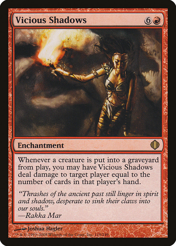 Vicious Shadows 119/249 (Shards of Alara)  - Foil | Good Games Modbury