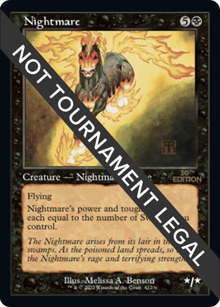 Nightmare Retro Frame 412/594 (30th Anniversary Edition)  | Good Games Modbury