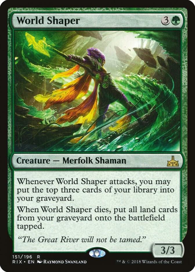 World Shaper 151 (Rivals of Ixalan)  - Foil | Good Games Modbury