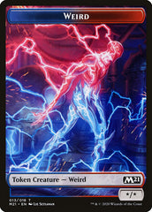 Angel // Weird Double-Sided Token [Core Set 2021 Tokens] | Good Games Modbury