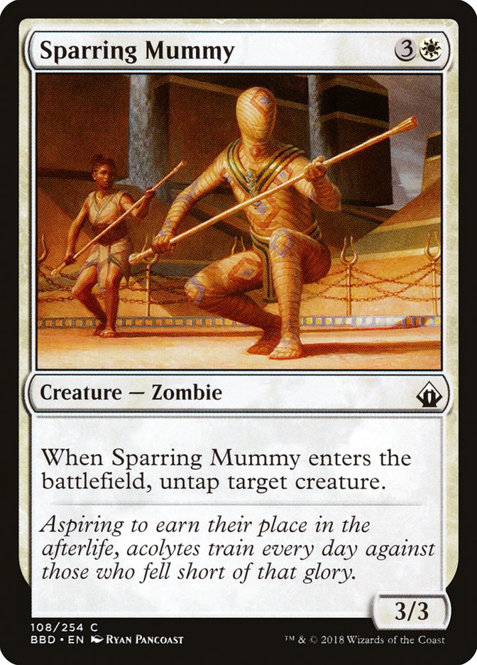 Sparring Mummy 108/254 (Battlebond)  - Foil | Good Games Modbury