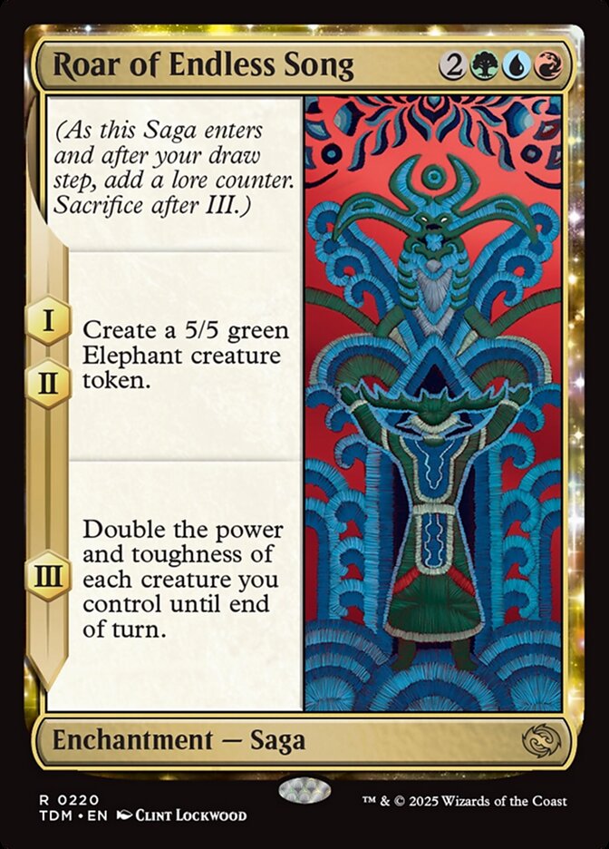 Roar of Endless Song 220/291 (Tarkir: Dragonstorm)  | Good Games Modbury