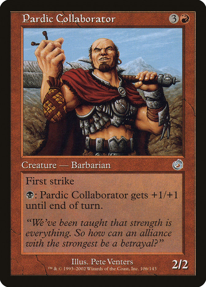 Pardic Collaborator 106/143 (Torment)  - Foil | Good Games Modbury