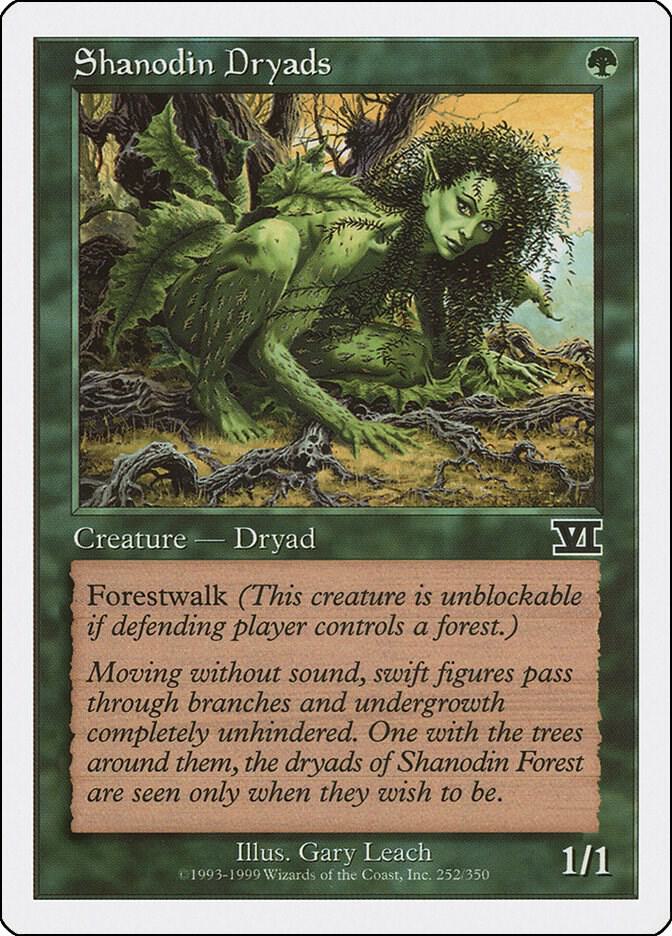 Shanodin Dryads 252/350 (Classic Sixth Edition)  | Good Games Modbury