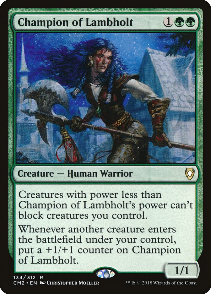 Champion of Lambholt [Commander Anthology Volume II] | Good Games Modbury