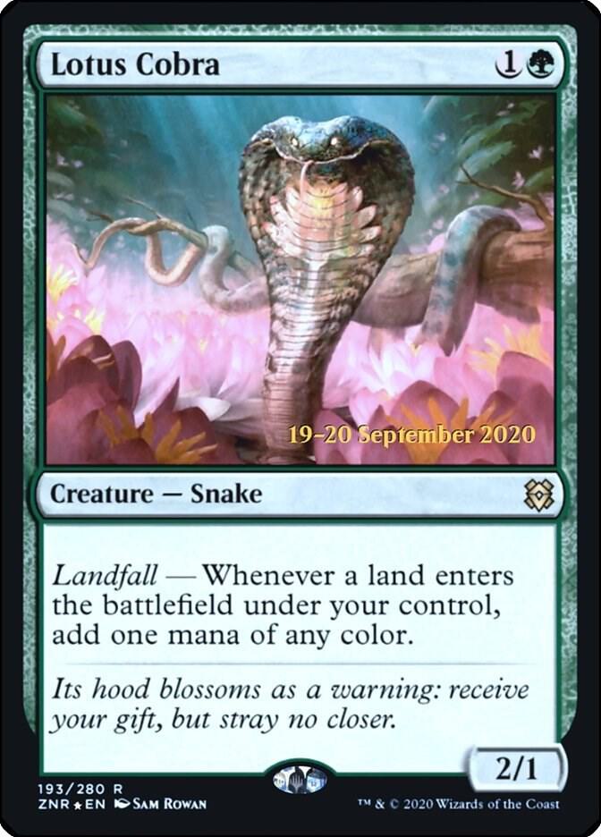 Lotus Cobra 193s/169 (Prerelease Cards)  - Foil | Good Games Modbury