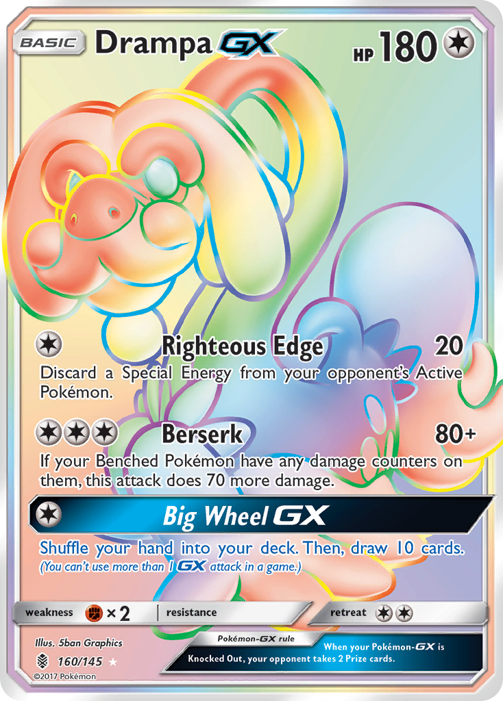 Drampa GX (160/145) [Sun & Moon: Guardians Rising] | Good Games Modbury