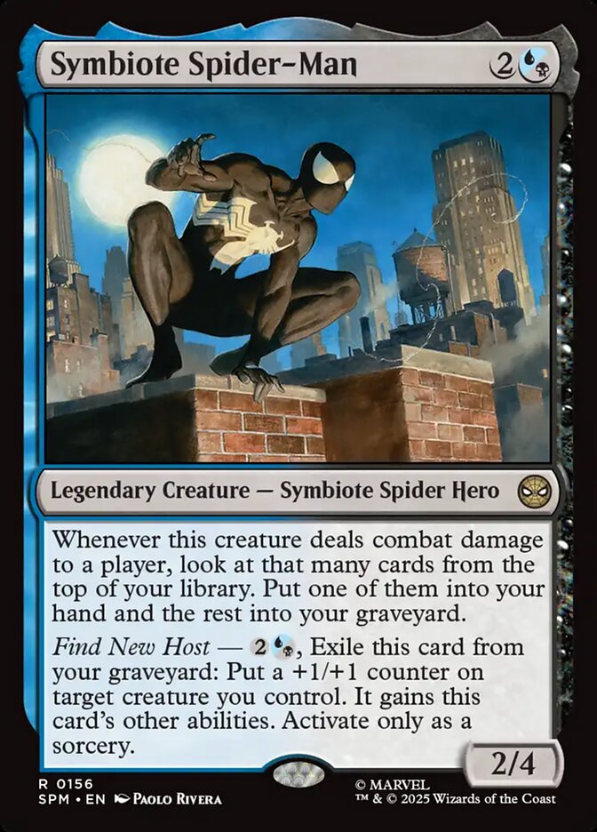 Symbiote Spider-Man 156 (Marvel's Spider-Man)  - Foil | Good Games Modbury