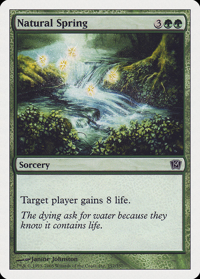 Natural Spring [Ninth Edition] | Good Games Modbury