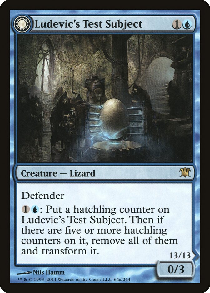 Ludevic's Test Subject // Ludevic's Abomination 64/264 (Innistrad)  | Good Games Modbury