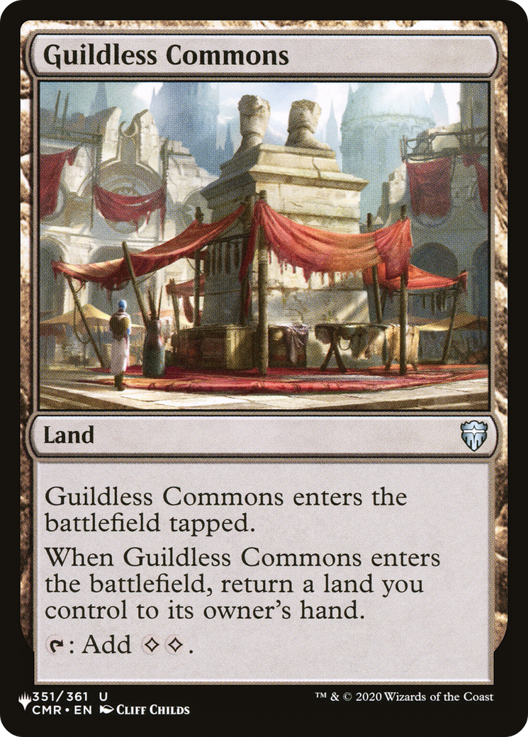 Guildless Commons [The List Reprints] | Good Games Modbury