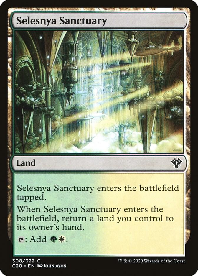 Selesnya Sanctuary 308/322 (Commander 2020)  | Good Games Modbury