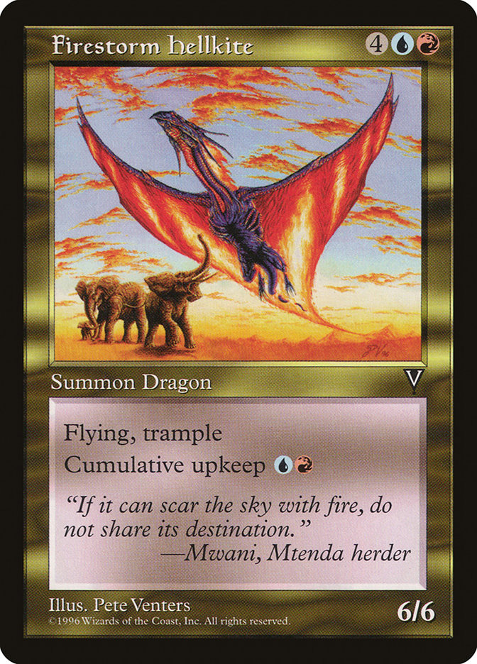 Firestorm Hellkite 130/167 (Visions)  | Good Games Modbury