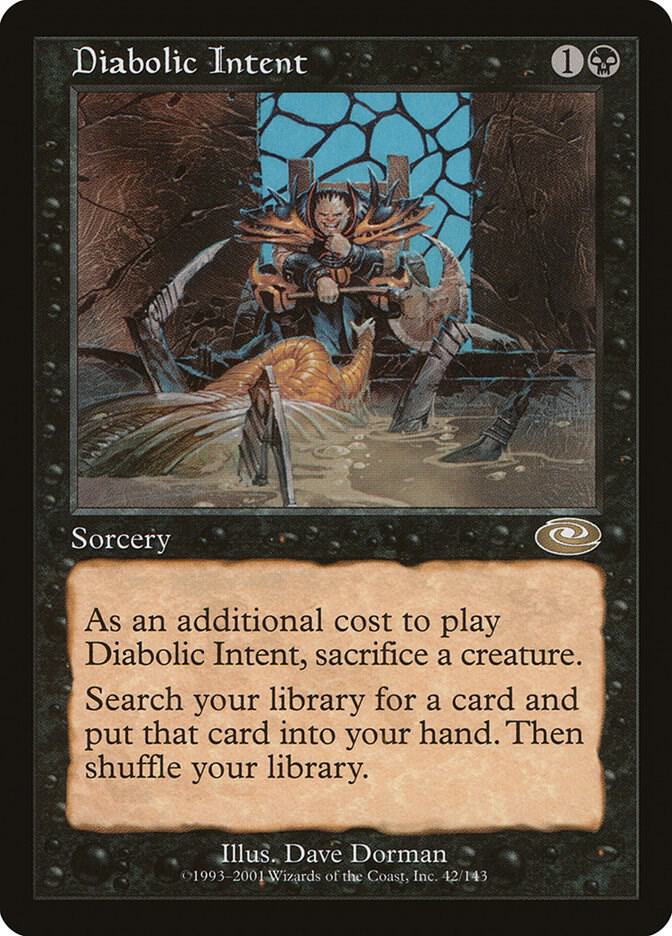 Diabolic Intent 42/143 (Planeshift)  - Foil | Good Games Modbury
