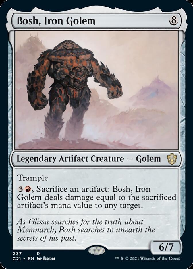 Bosh, Iron Golem [Commander 2021] | Good Games Modbury