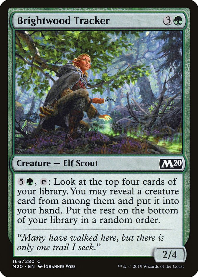 Brightwood Tracker [Core Set 2020] | Good Games Modbury