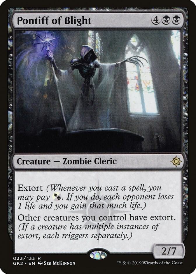 Pontiff of Blight 33/133 (Ravnica Allegiance: Guild Kits)  | Good Games Modbury
