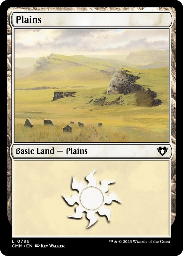 Plains (786) [Commander Masters] | Good Games Modbury