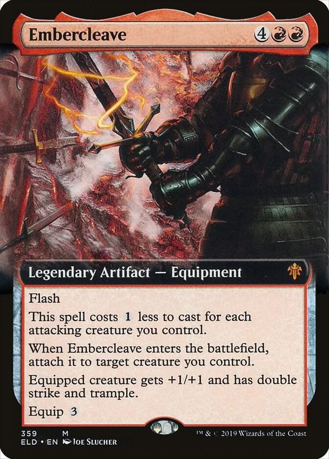 Embercleave 359 (Throne of Eldraine)  - Extended Art Foil | Good Games Modbury