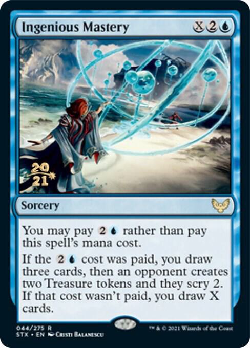 Ingenious Mastery 44s/180 (Prerelease Cards)  - Foil | Good Games Modbury